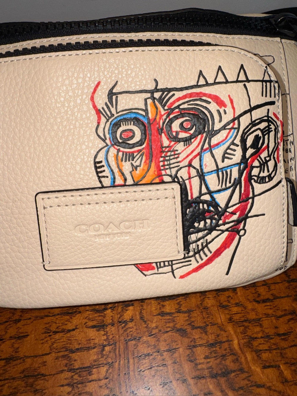 Coach X Jean-Michel Basquiat Track Belt Bag - Rare! - Picture 2 of 15